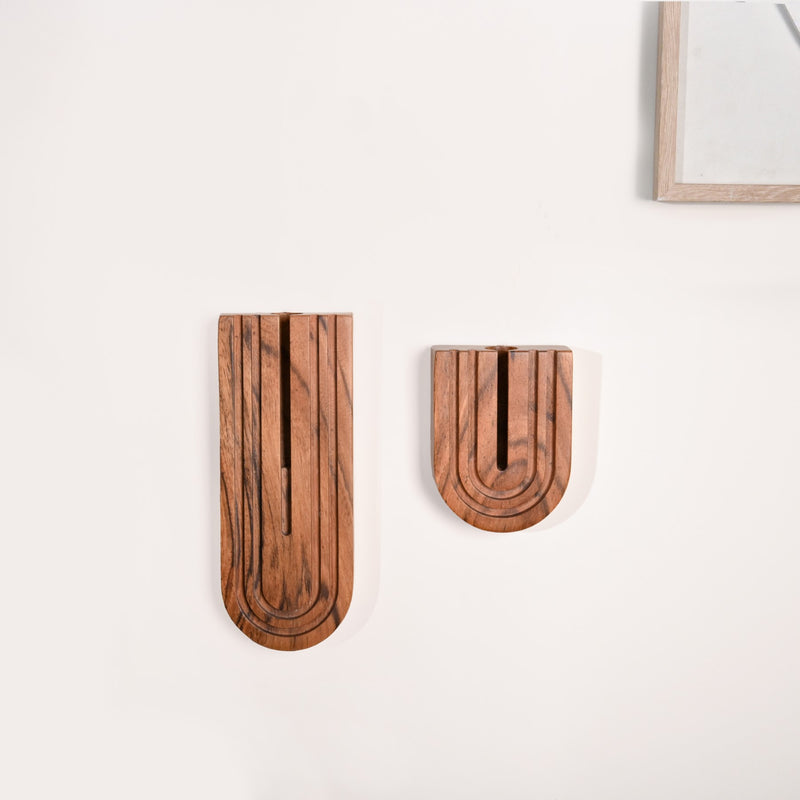 U Shaped Hydroponic Test Tube Wall Planter Set Of 2