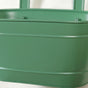 Urban Bloom Hanging Railing Planter Sage Green Set Of 2