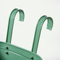 Urban Bloom Hanging Railing Planter Sage Green Set Of 2