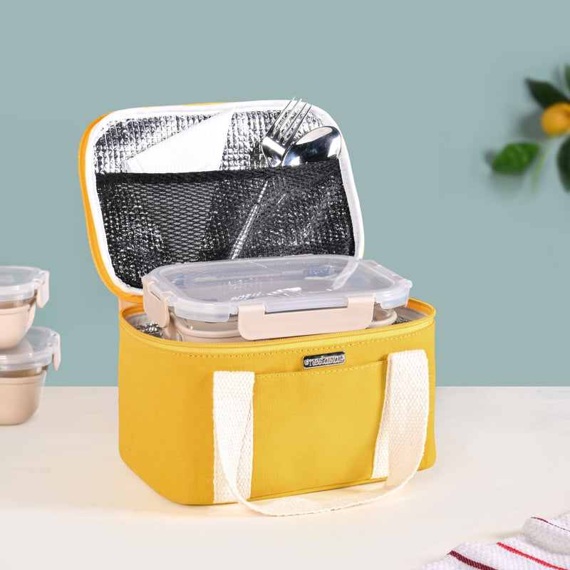 Urban Daily Insulated Yellow Lunch Bag For Work