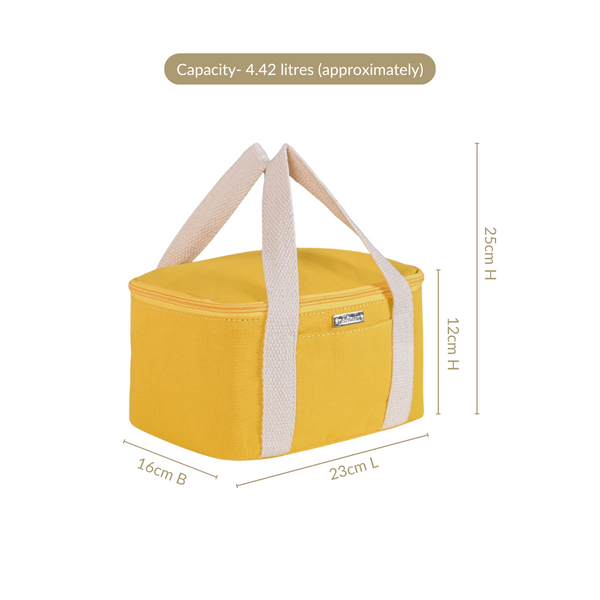 Urban Daily Insulated Yellow Lunch Bag For Work