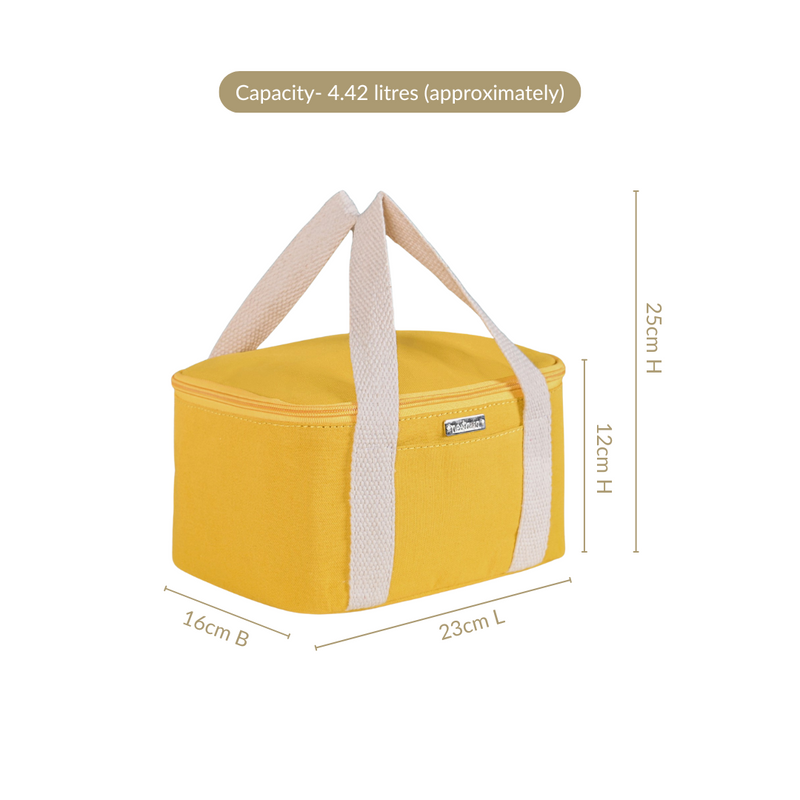 Urban Daily Insulated Yellow Lunch Bag For Work
