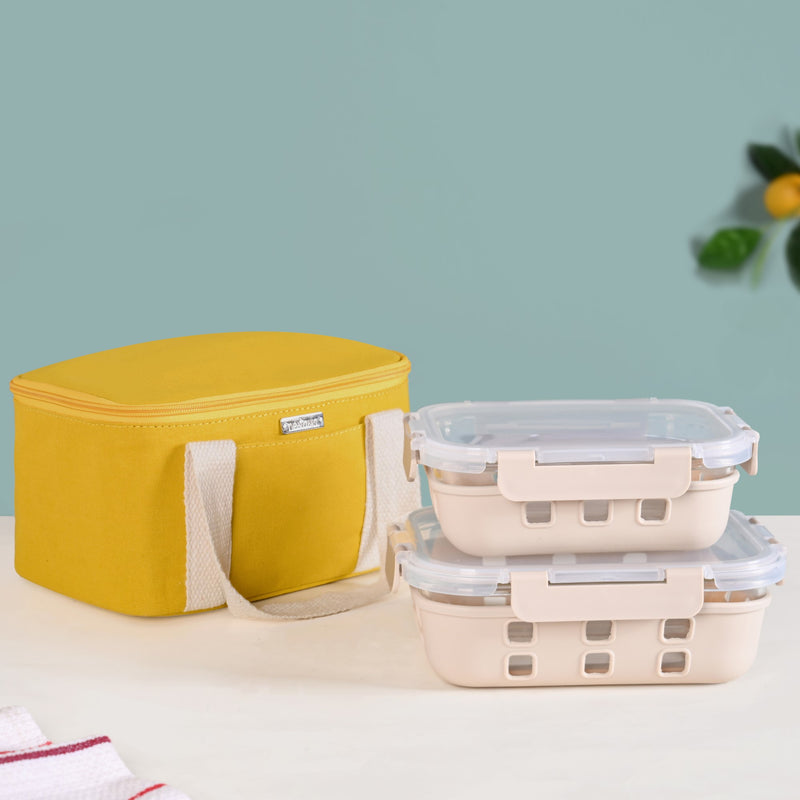 Urban Daily Insulated Yellow Lunch Bag For Work