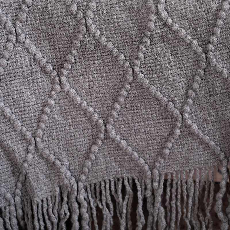 Urban Grey Couch Throw