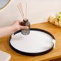 Urban Weave Multipurpose Round Tray White