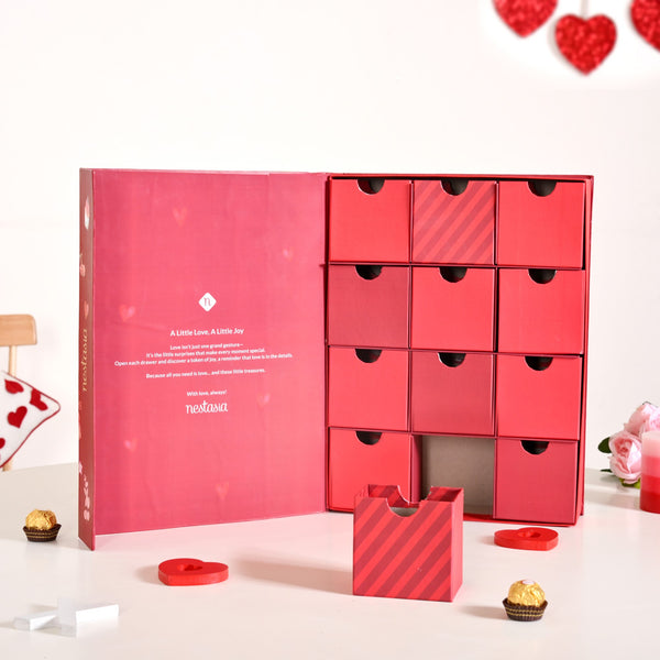 All You Need Is Love Valentine's Day Surprise Gift Box With 12 Gifts