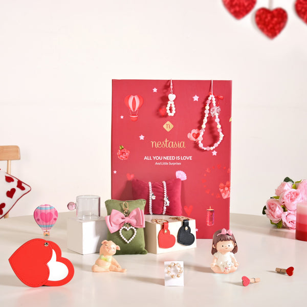 All You Need Is Love Valentine's Day Surprise Gift Box With 12 Gifts