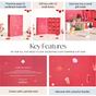 Valentine's Day Surprise Gift Box With 12 Gifts