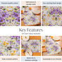 Valley Of Spring 6 Seater Table Runner 190x36cm