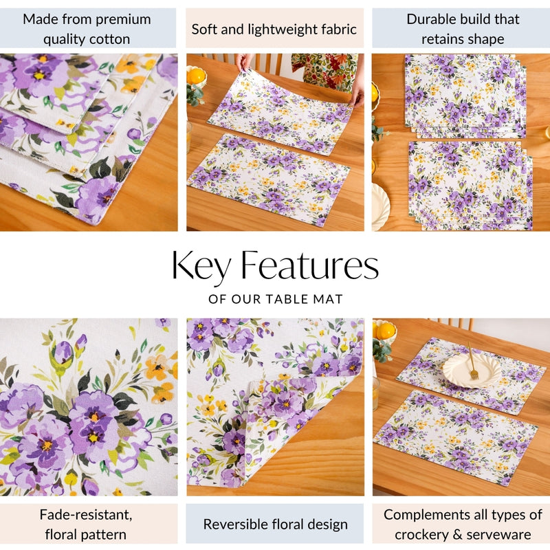 Valley Of Spring Placemat Set Of 6