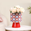 Colourful Pedestal Flower Vase