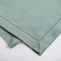 Ventosa Cotton Table Mat And Napkin Set Of 12 In Teal