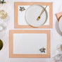 Ventosa Table Runner Placemats And Napkins 13 Piece Set In Peach