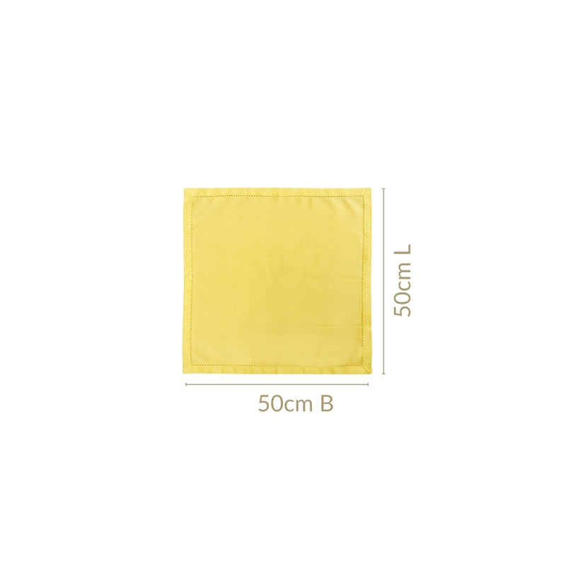 Verde Solid Green Table Napkins Set Of 6