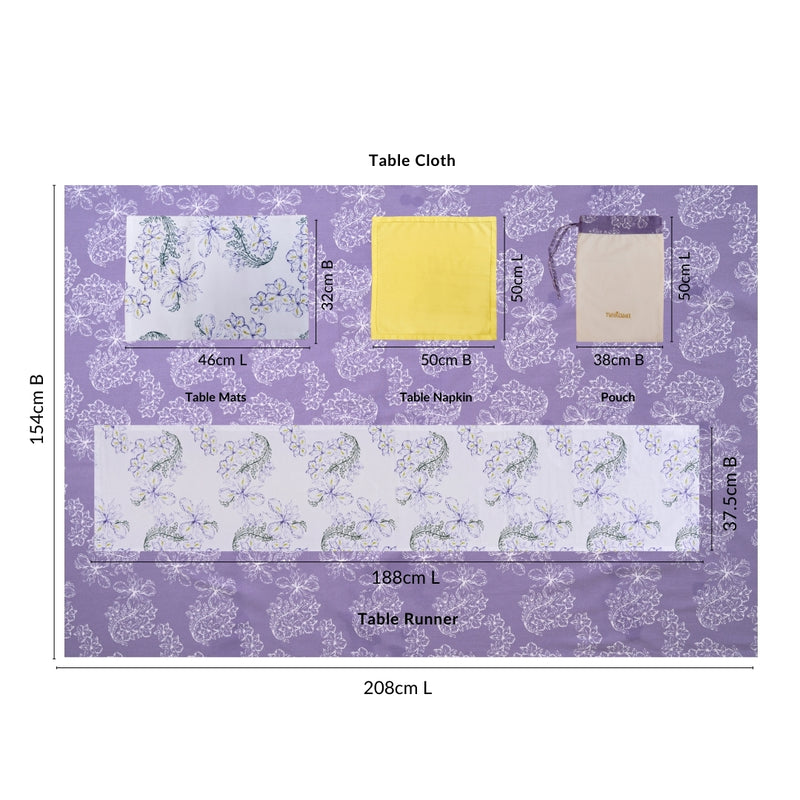 Verde Table Linen Set Of 14