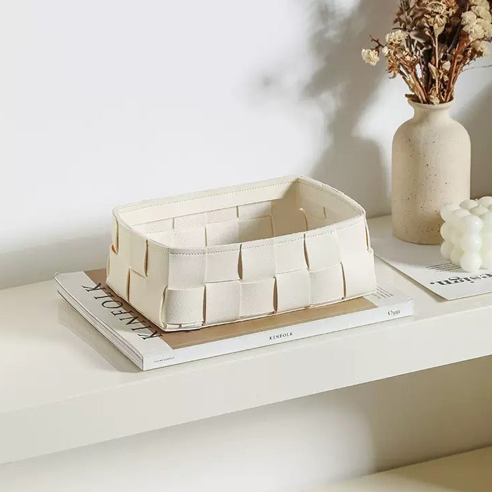 Versatile Storage Basket White