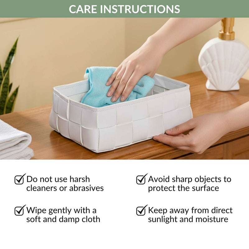 Versatile Storage Basket White