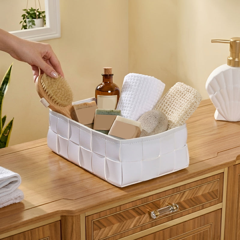 Versatile Storage Basket White