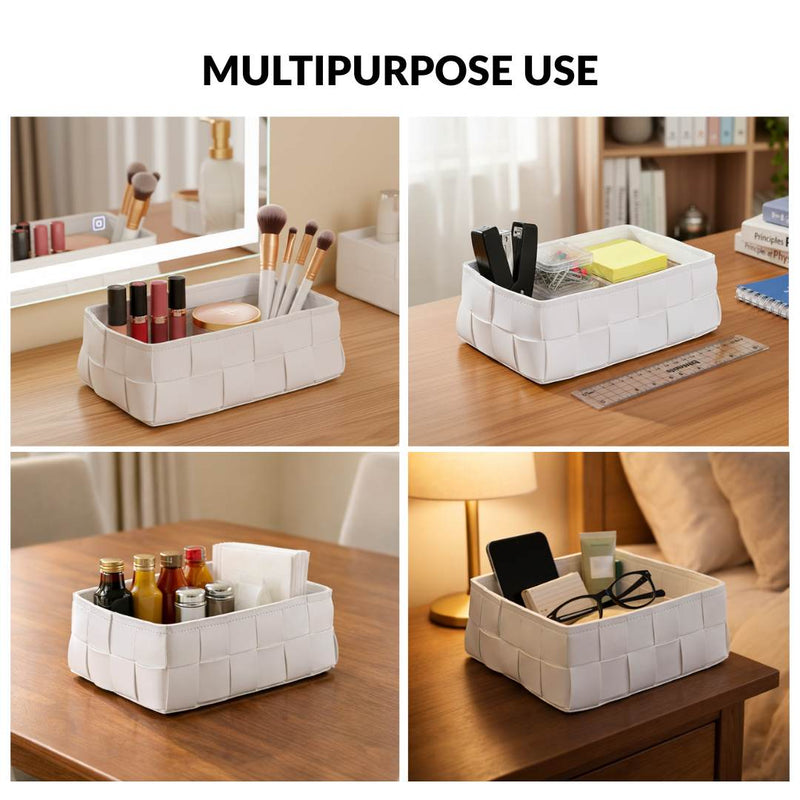 Versatile Storage Basket White