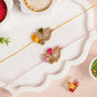 Vibrant Fern Rakhi Duo Gift Set