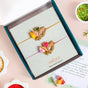 Vibrant Fern Rakhi Duo Gift Set
