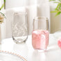 Vinea Etched Tall Glass Tumbler Set Of 2 520ml