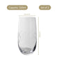Vinea Etched Tall Glass Tumbler Set Of 2 520ml