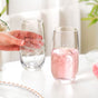 Vinea Etched Tall Glass Tumbler Set Of 2 520ml