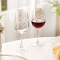 Vinea Etched Wine Glass Set Of 2 460ml