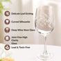 Vinea Etched Wine Glass Set Of 2 460ml