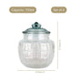 Vintage Basket Weave Jar Set Of 4 750ml