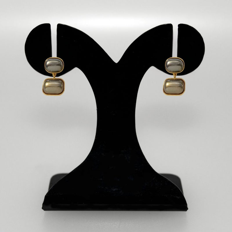 Vintage Ethereal Earrings Grey