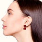Vintage Ethereal Earrings Red