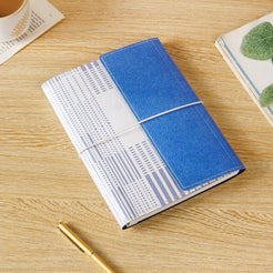 Vintage Style Blue Notebook