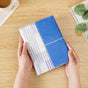 Vintage Style Spiral Blue Notebook