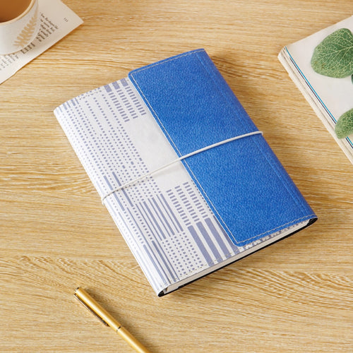 Vintage Style Blue Notebook