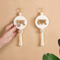 Pearl Shubh Labh Wall Hangings Set Of 2