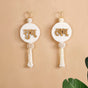 Pearl Shubh Labh Wall Hangings Set Of 2