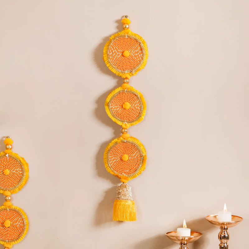 Sustainable Wall Hanging Multicolour Set of 2