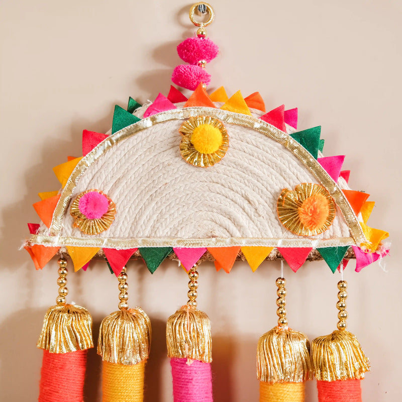 Multicolour Decorative Wall Hanging Set of 2