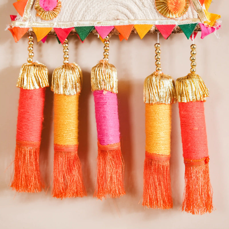 Multicolour Decorative Wall Hanging Set of 2