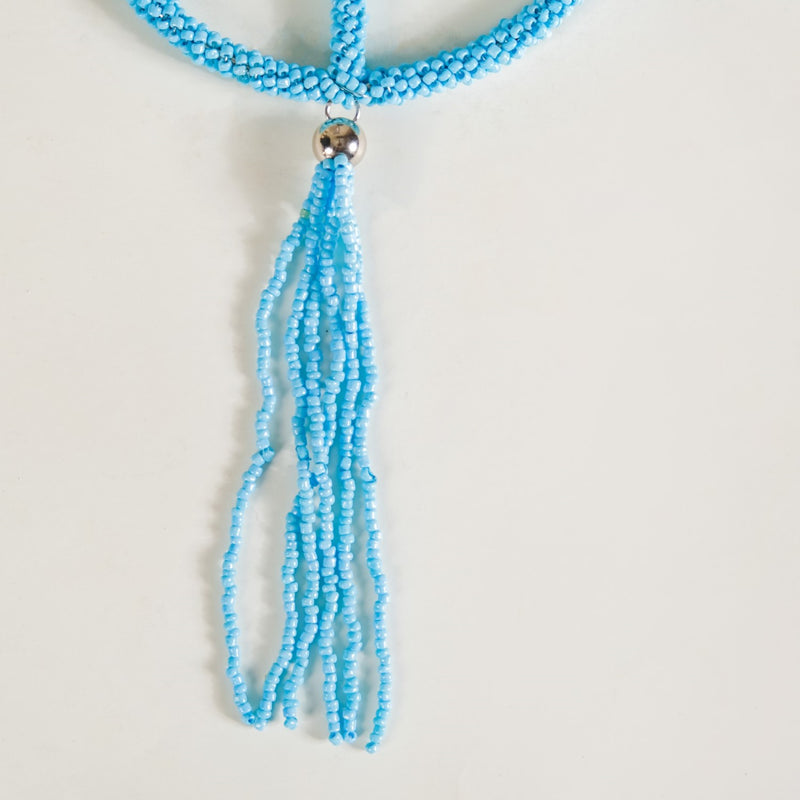 Beaded Christmas Ornament Set of 2- Wall decor, christmas decor, colourful decor, christmas ornaments