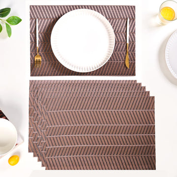 Walnut Weave Placemat Set Of 6