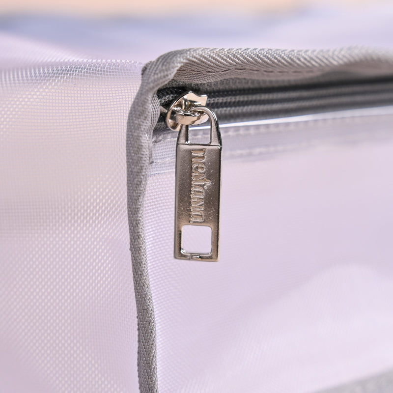 Wardrobe Organiser Storage Bag Duo In Grey