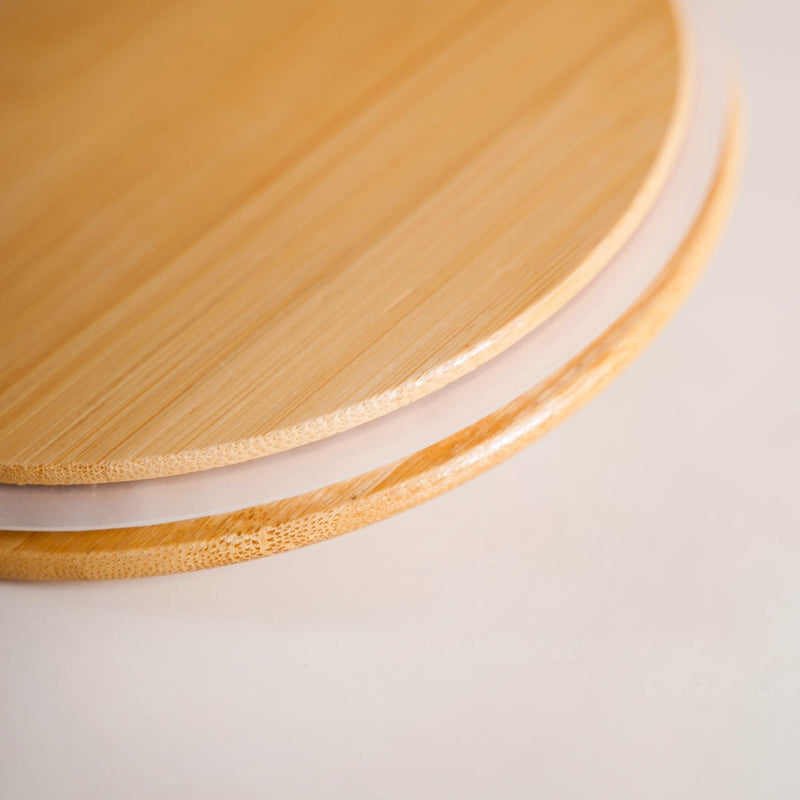 Water Dispenser With Bamboo Stand 2600ml