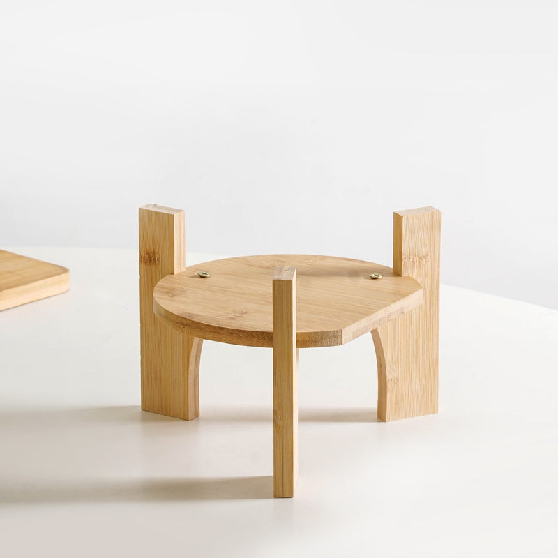 Water Dispenser With Bamboo Stand 2600ml