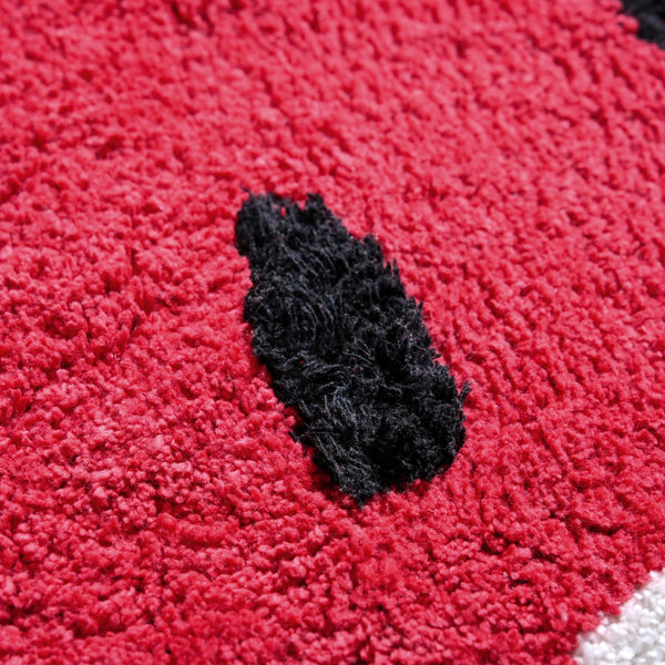 Watermelon Anti Slip Tufted Cotton Mat 83x43cm