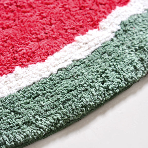 Watermelon Anti Slip Tufted Cotton Mat 83x43cm