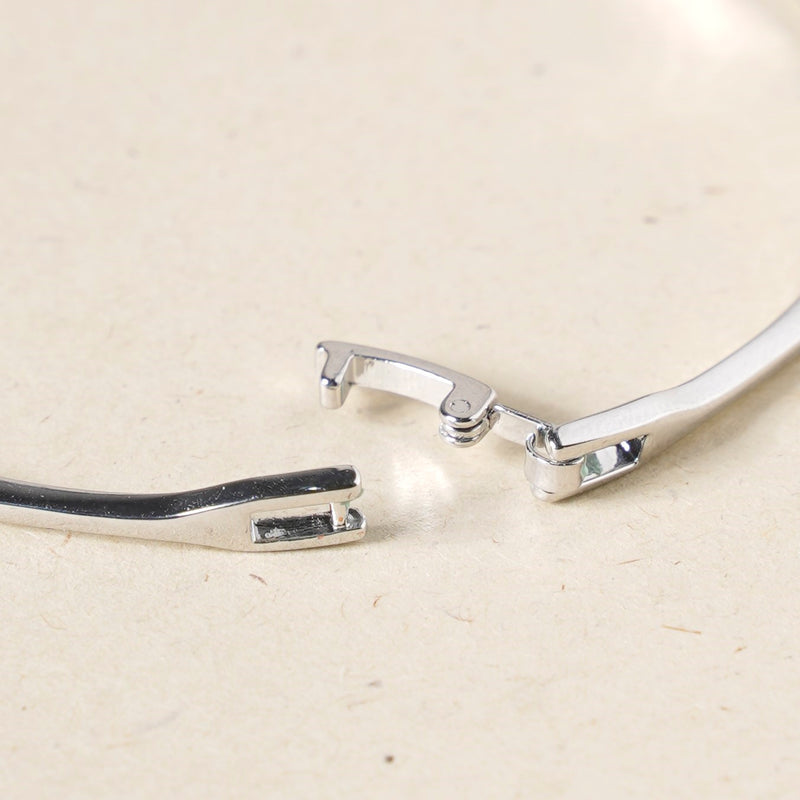 Waves And Swirls Silver Bracelet