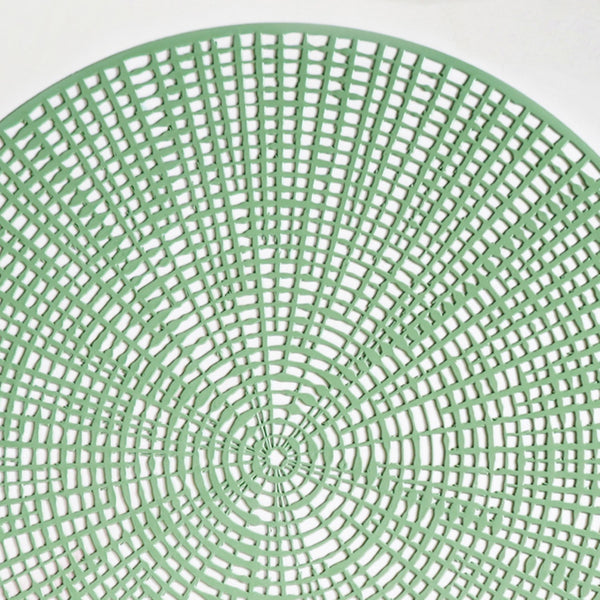 Web Style Green Dining Mat Set Of 6